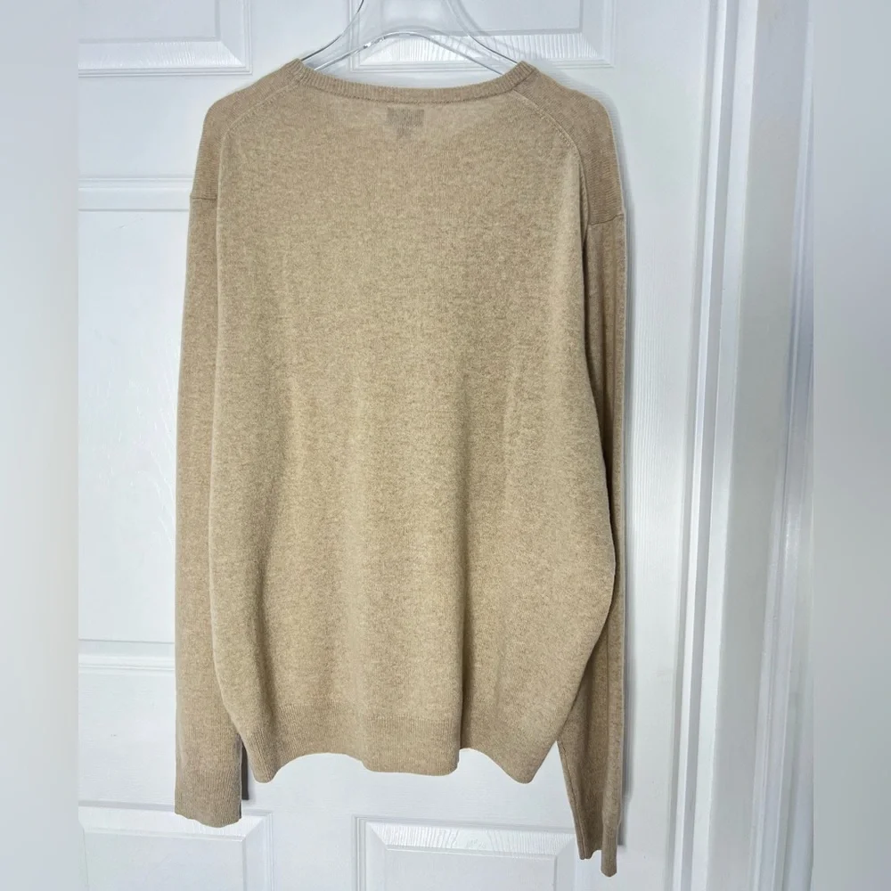 NWOT J. Crew 100% The Good Cashmere Scoop-neck Pullover Sweater Sz XXL